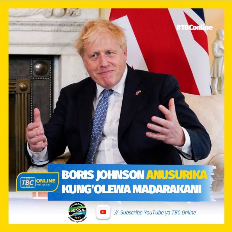 Boris Johnson anusurika kung’olewa madarakani