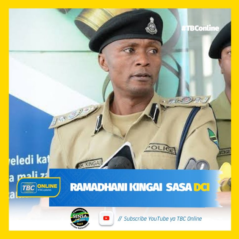 Ramadhani Kingai  sasa DCI