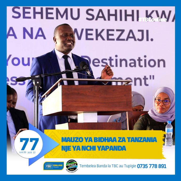 Mauzo ya bidhaa za Tanzania nje yapanda