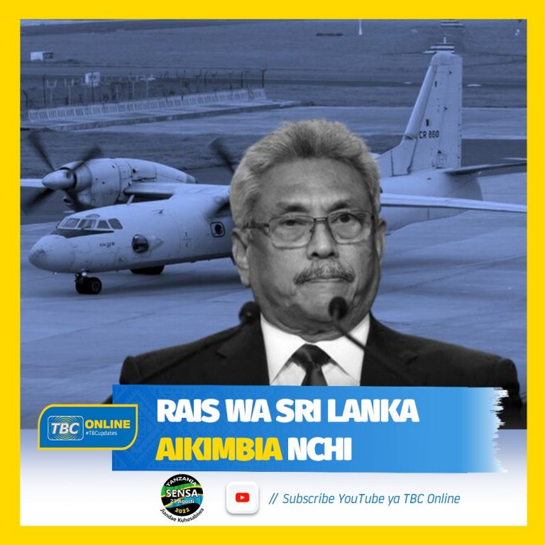 Rais wa Sri Lanka aikimbia nchi