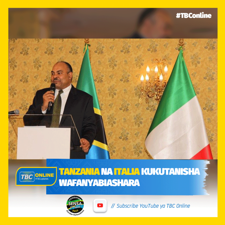 Wafanyabiashara wa Tanzania na Italia kukutanishwa