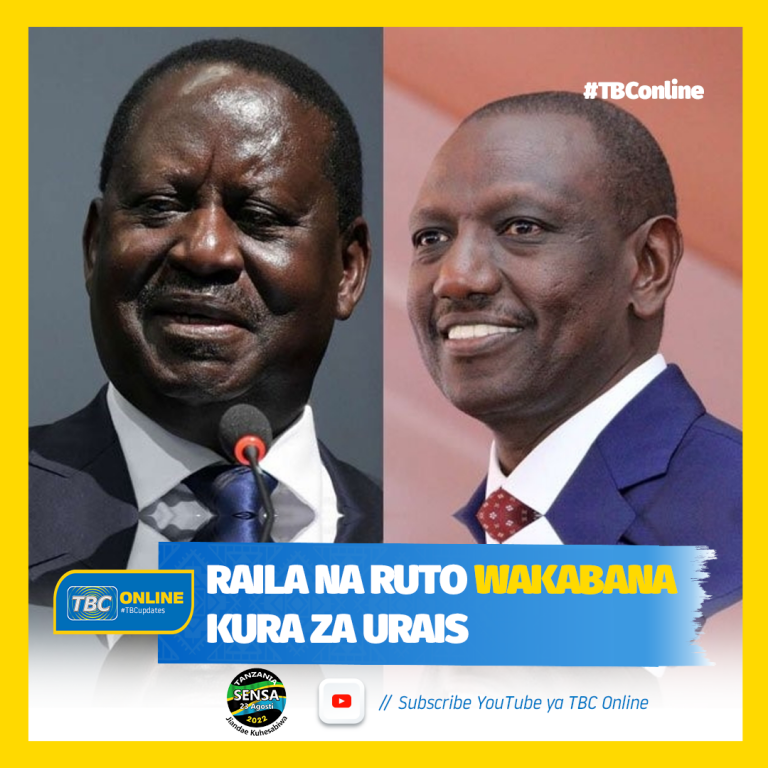 Raila na Ruto wakabana kura za Urais