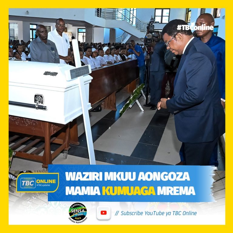 Waziri Mkuu aongoza mamia kumuaga Mrema