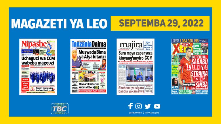 Yaliyoandikwa kwenye magazeti leo Septemba 29,2022