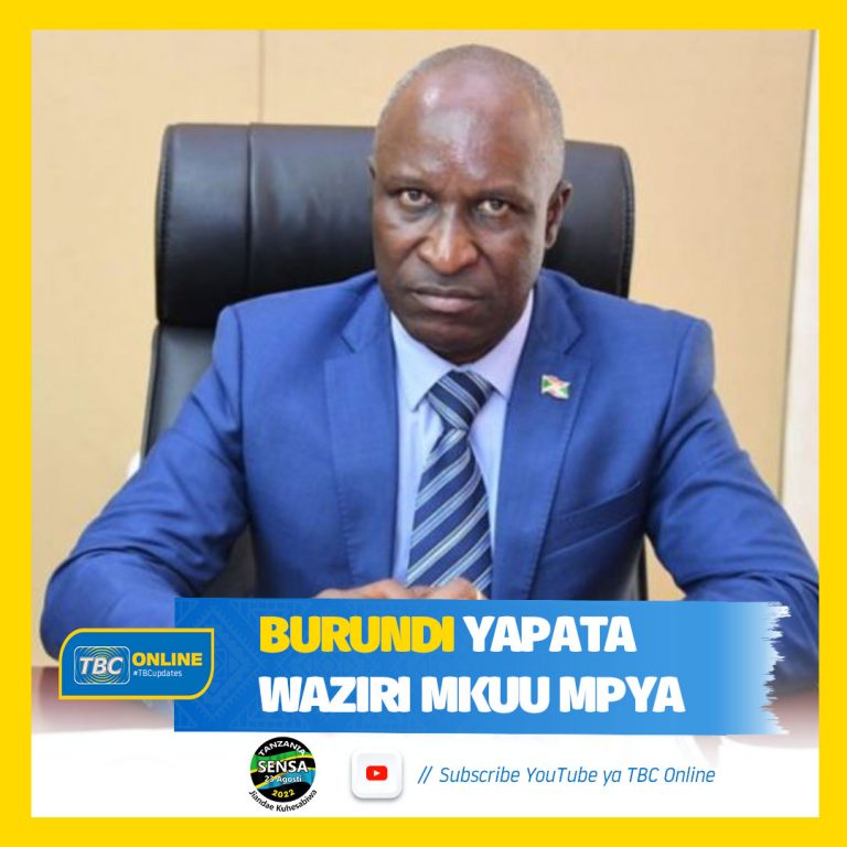 Burundi yapata Waziri Mkuu mpya