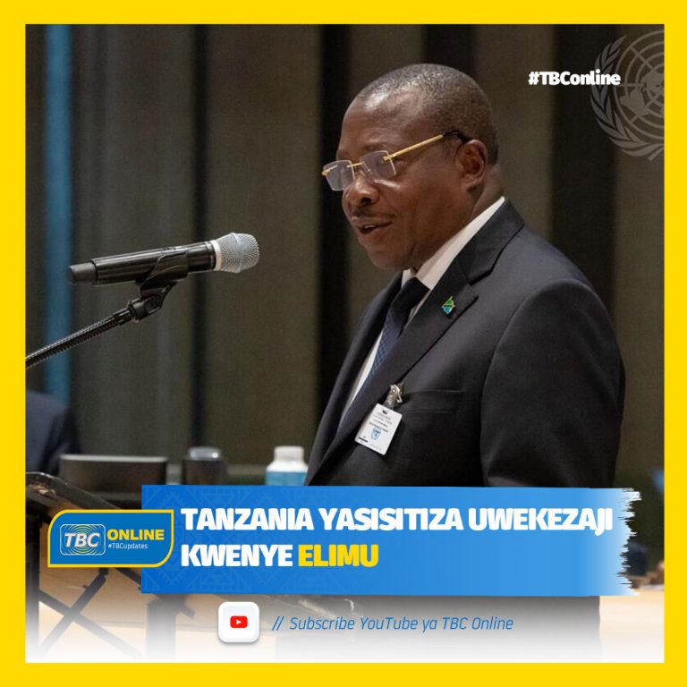 Tanzania yasisitiza uwekezaji kwenye elimu