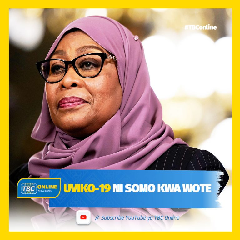 UVIKO-19 ni somo kwa wote