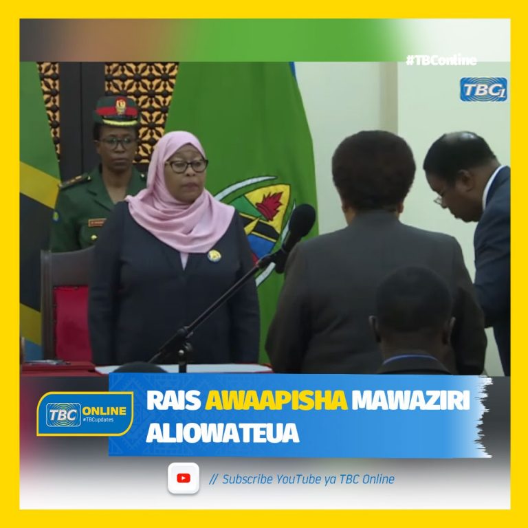 Rais awaapisha mawaziri aliowateua