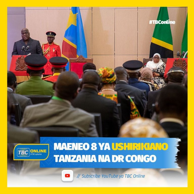 Maeneo 8 ambayo Tanzania na DRC zimekubaliana kushirikiana