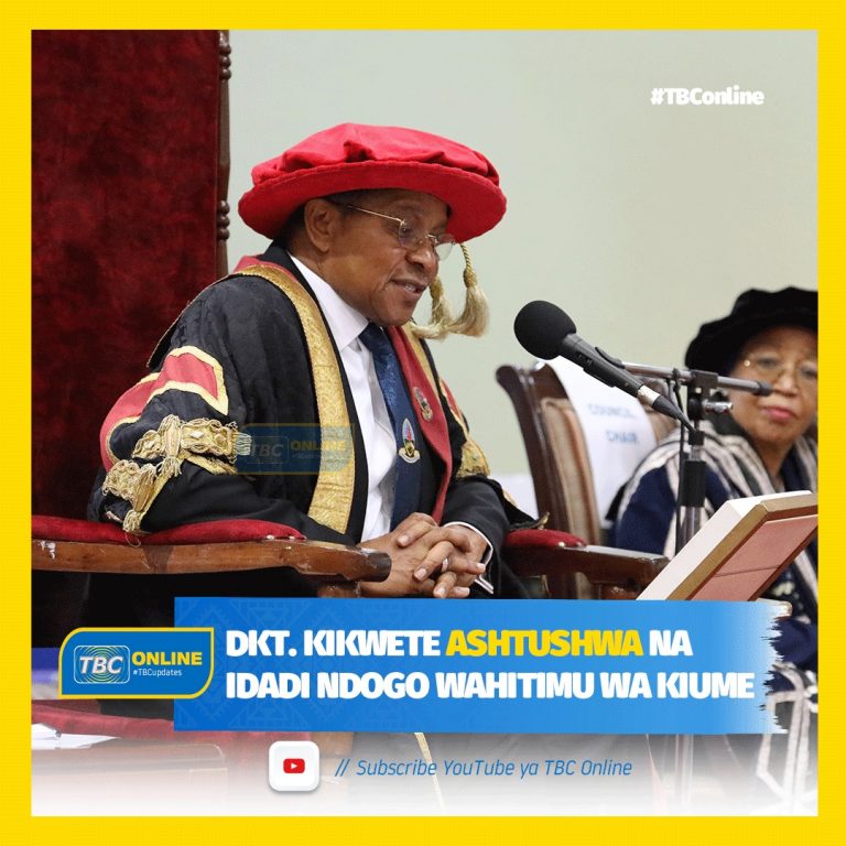 Dkt. Kikwete ashtushwa na idadi ndogo ya wahitimu wa kiume