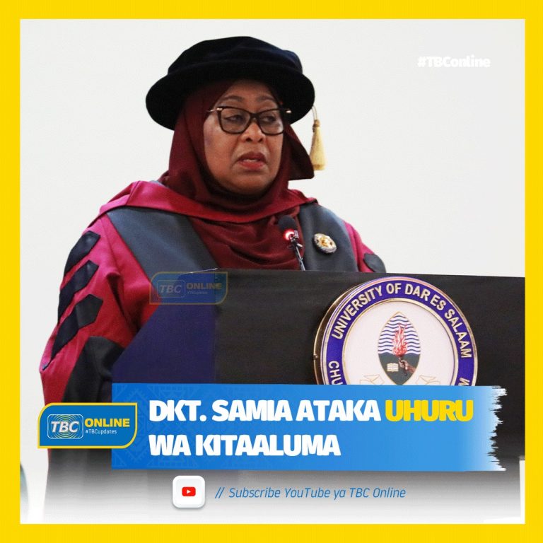 Dkt. Samia ataka uhuru wa kitaaluma
