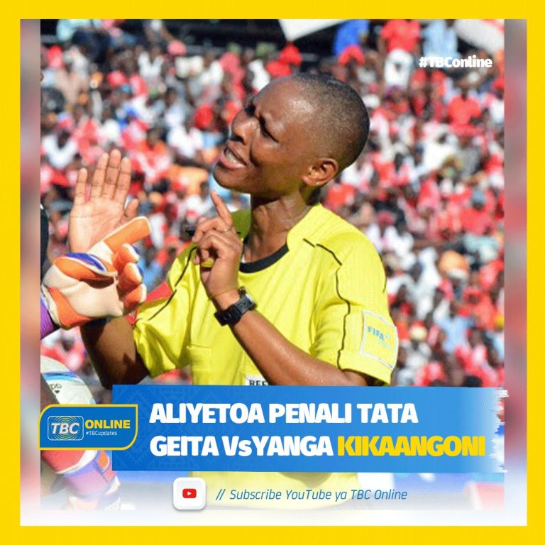 Aliyetoa penati tata Geita vs Yanga kikaangoni