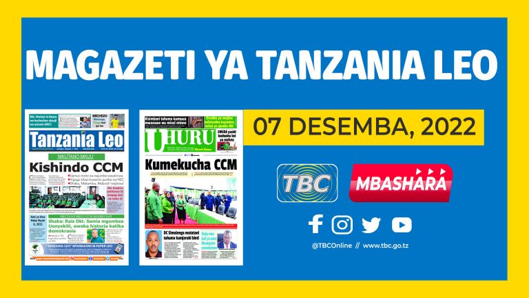 Yaliyojiri kwenye kurasa za Magazeti leo Desemba 7, 2022