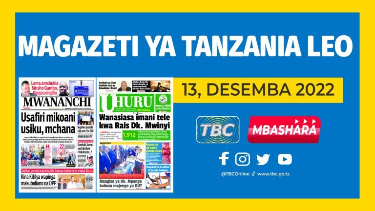 Yaliyojiri kwenye kurasa za Magazeti leo