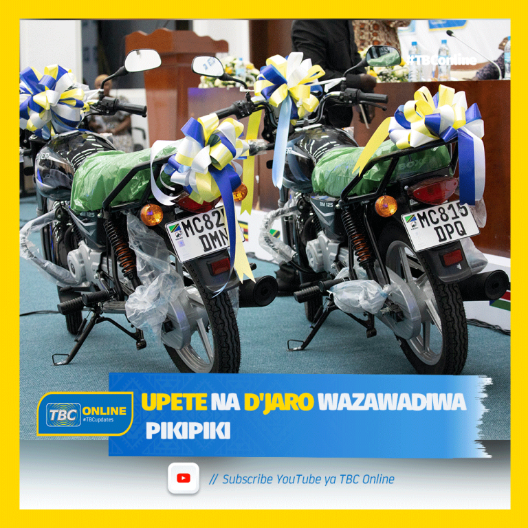 Upete na D’jaro wazawadiwa pikipiki