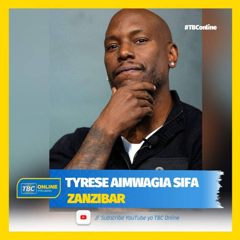 Tyrese aimwagia sifa Zanzibar