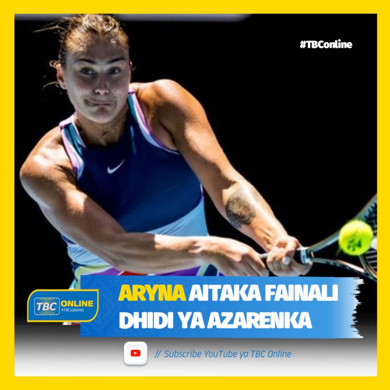 Aryna aitaka fainali dhidi ya Azarenka