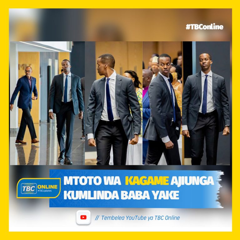 Mtoto wa Kagame ajiunga kumlinda baba yake