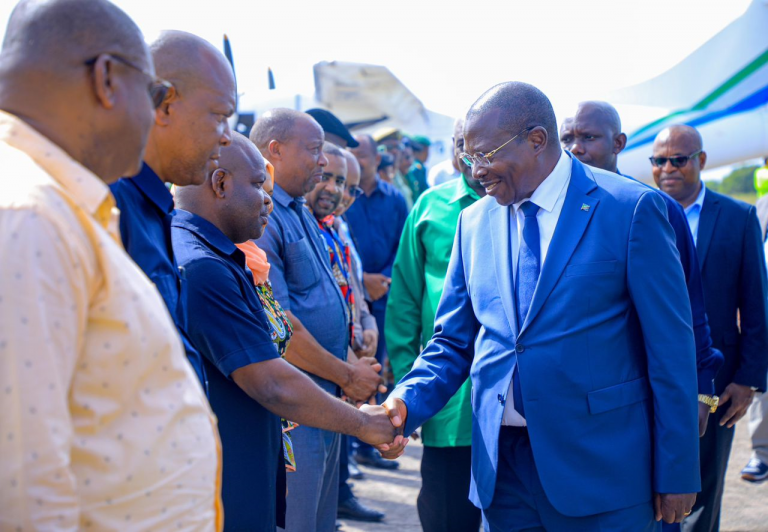 Dkt Mpango awasili Pemba