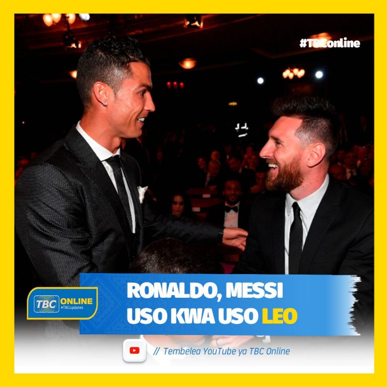 Ronaldo, Messi uso kwa uso leo