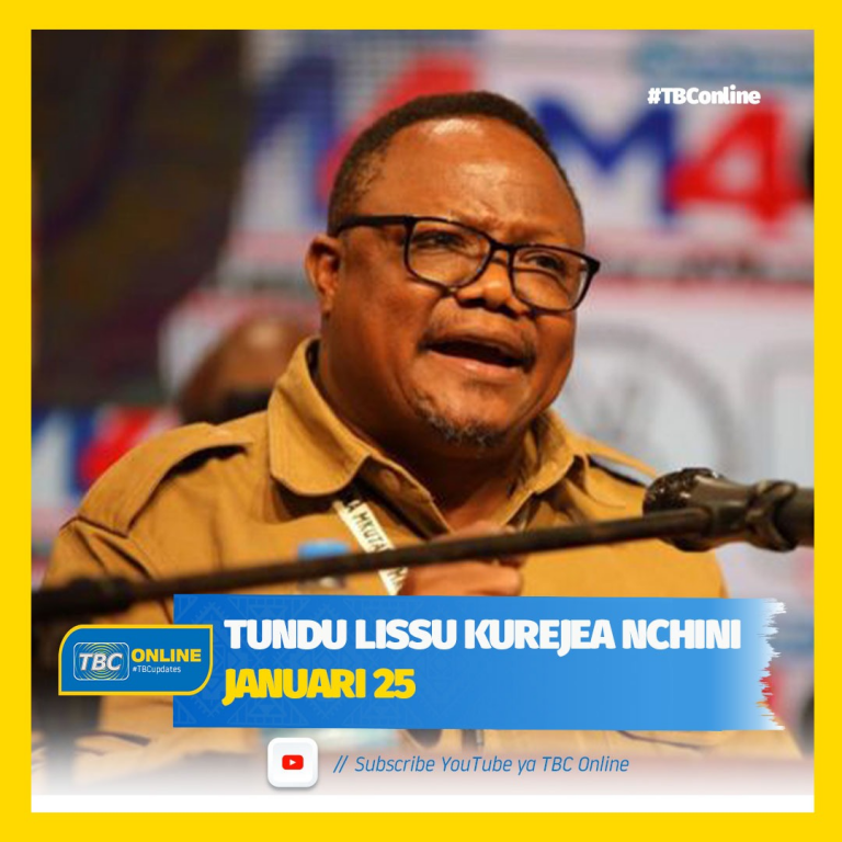 Tundu Lissu kurejea nchini Januari 25