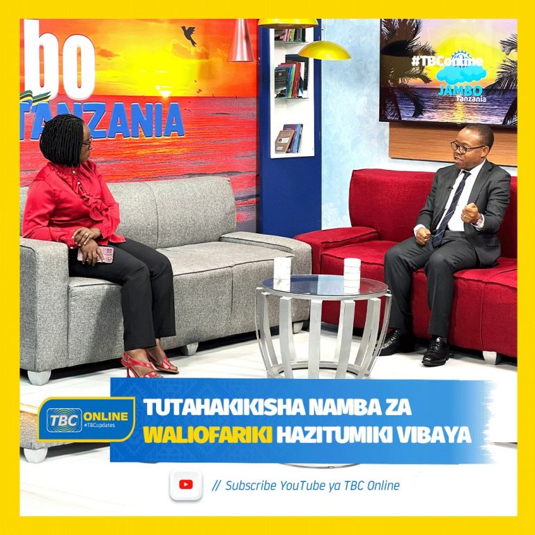 Tutahakikisha namba za waliofariki hazitumiki vibaya