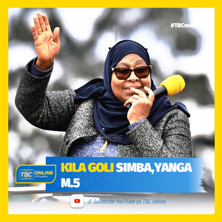 Samia : Kila goli Simba, Yanga M.5