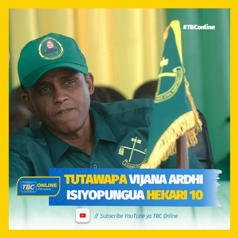 Tutawapa vijana ardhi isiyopungua hekari 10