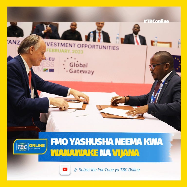 FMO yashusha neema kwa wanawake na vijana