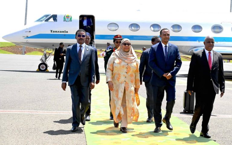 Dkt. Samia awasili Ethiopia