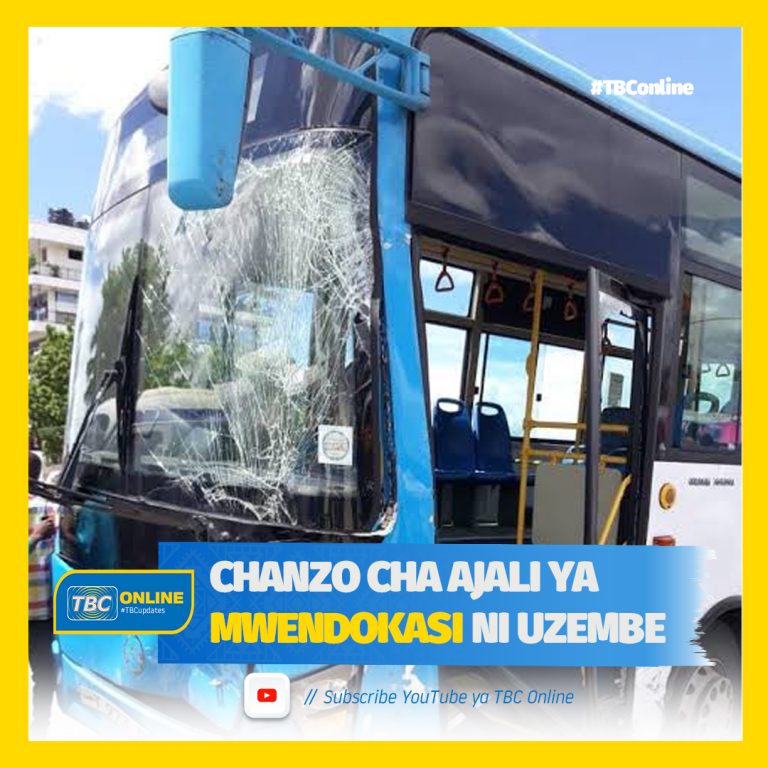 Chanzo cha ajali ya mwendokasi ni uzembe