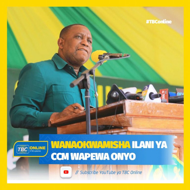 Wanaokwamisha ilani ya CCM wapewa onyo