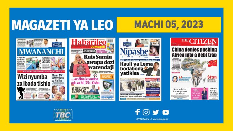 Yaliyojiri kwenye kurasa za Magazeti leo Machi 5, 2023