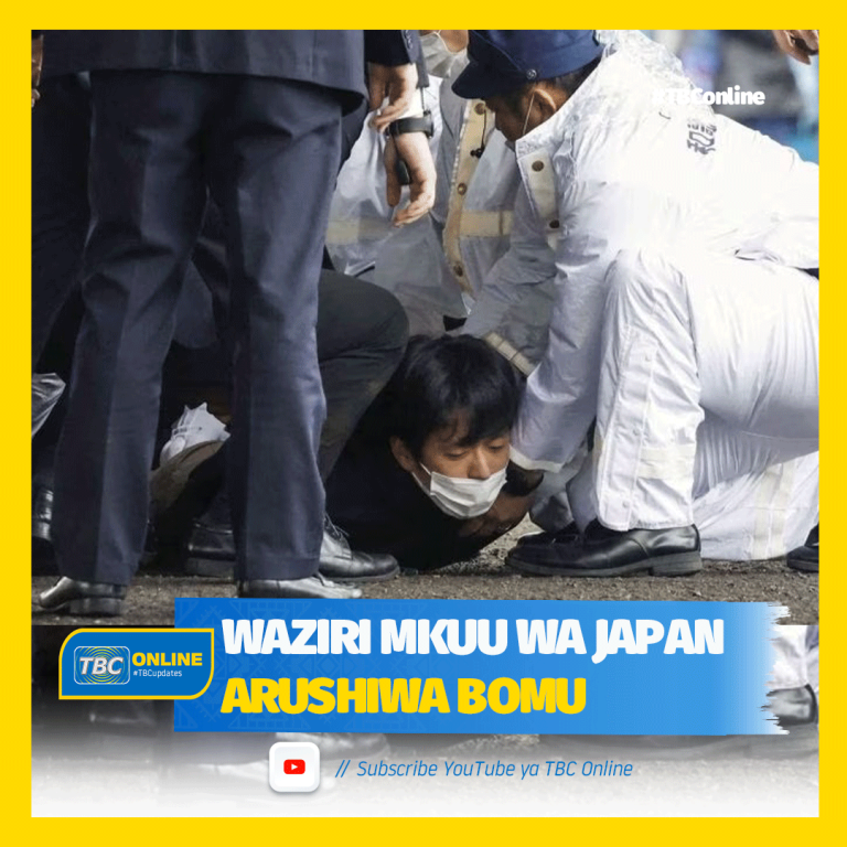 Waziri Mkuu wa Japan arushiwa bomu