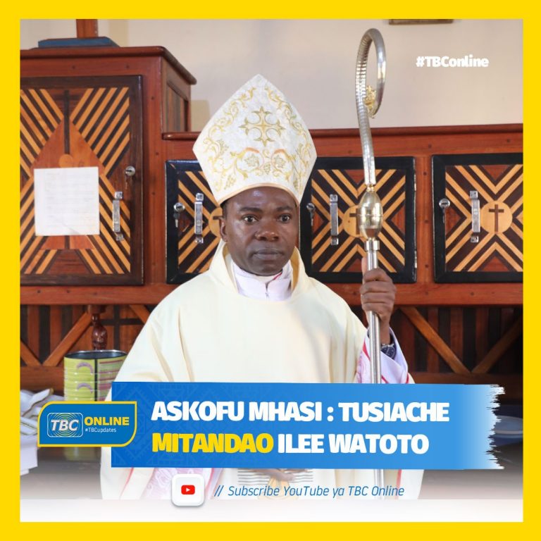 Askofu Mhasi: Tusiache  mitandao ilee watoto