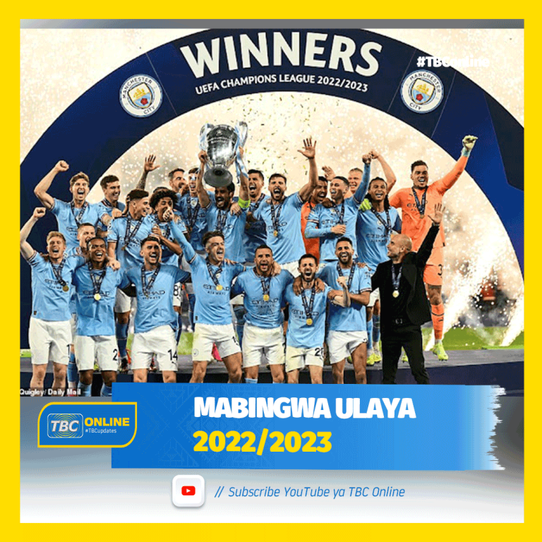 Manchester City Mabingwa Ulaya 2022/2023