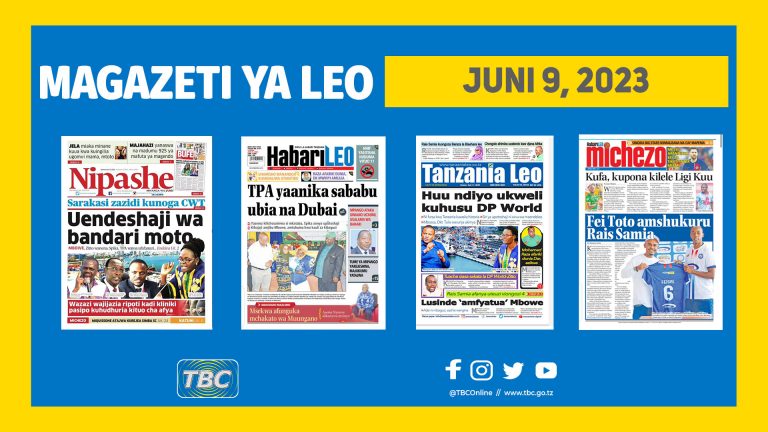 Yaliyomo katika kurasa za magazeti leo Juni 9, 2023