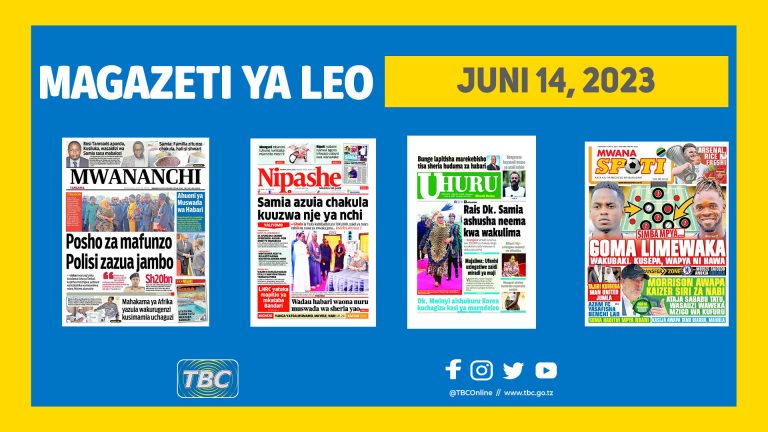 Yaliyoandikwa kwenye magazeti Juni 14,2023