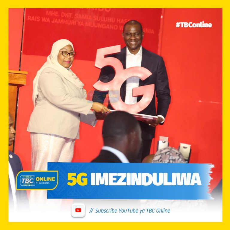 Mkongo Wa Baharini Na 5G Umezinduliwa